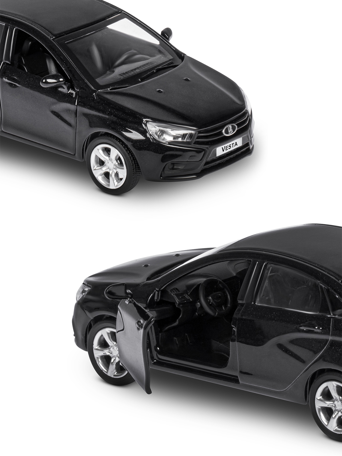 Автомобиль АВТОпанорама LADA Vesta 1:43 JB1251618 - фото 12