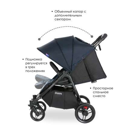 Коляска прогулочная Valco baby Snap 4 / Deep Blue