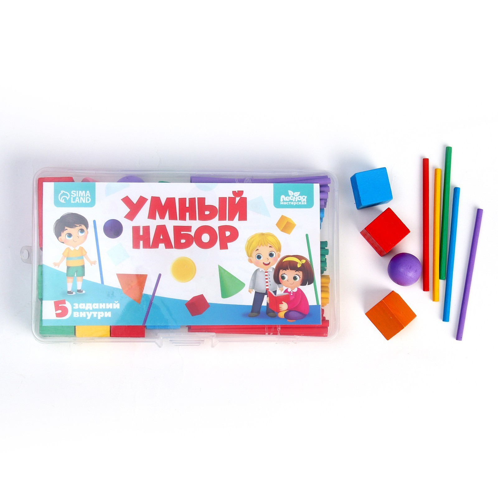 Настольная игра Лесная мастерская Кубики - фото 6