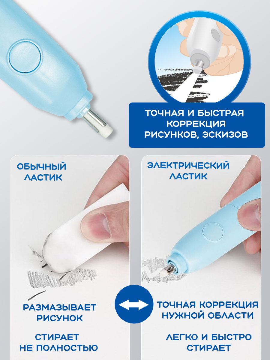 Ластик KEYROAD 1 шт. - фото 2
