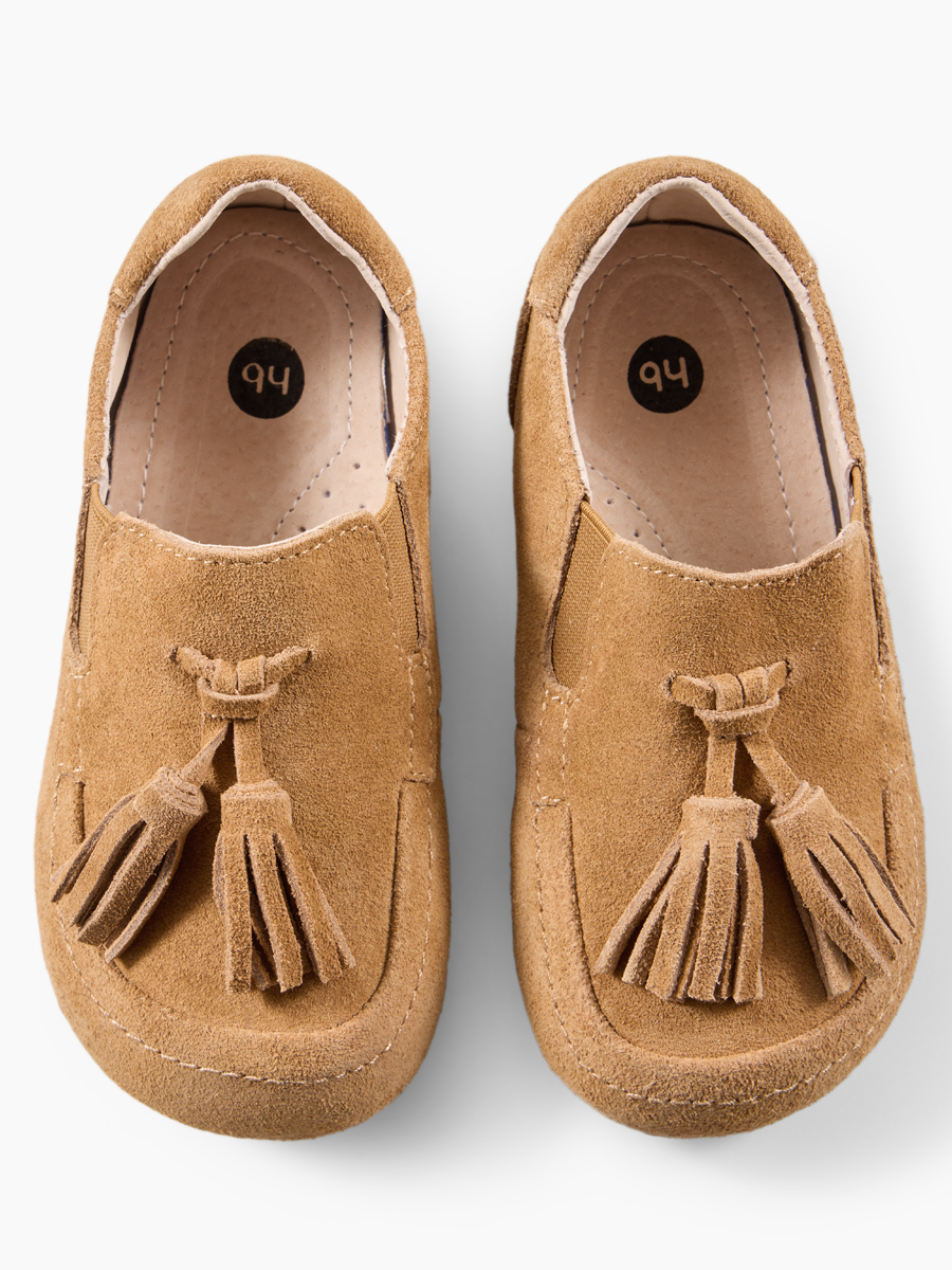 Лоферы Happy Baby 86705_коричневый - фото 4