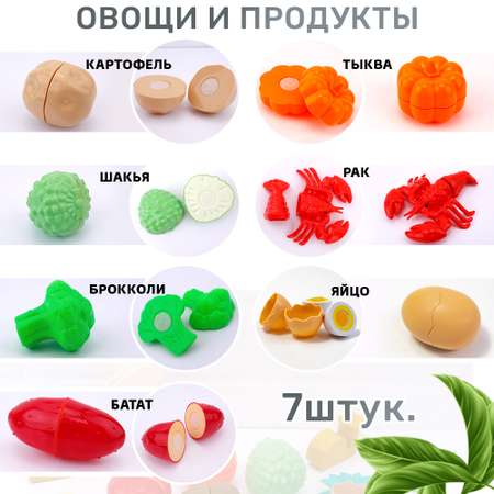 Игрушка TIPTOPOLIS продукты 22 предм.