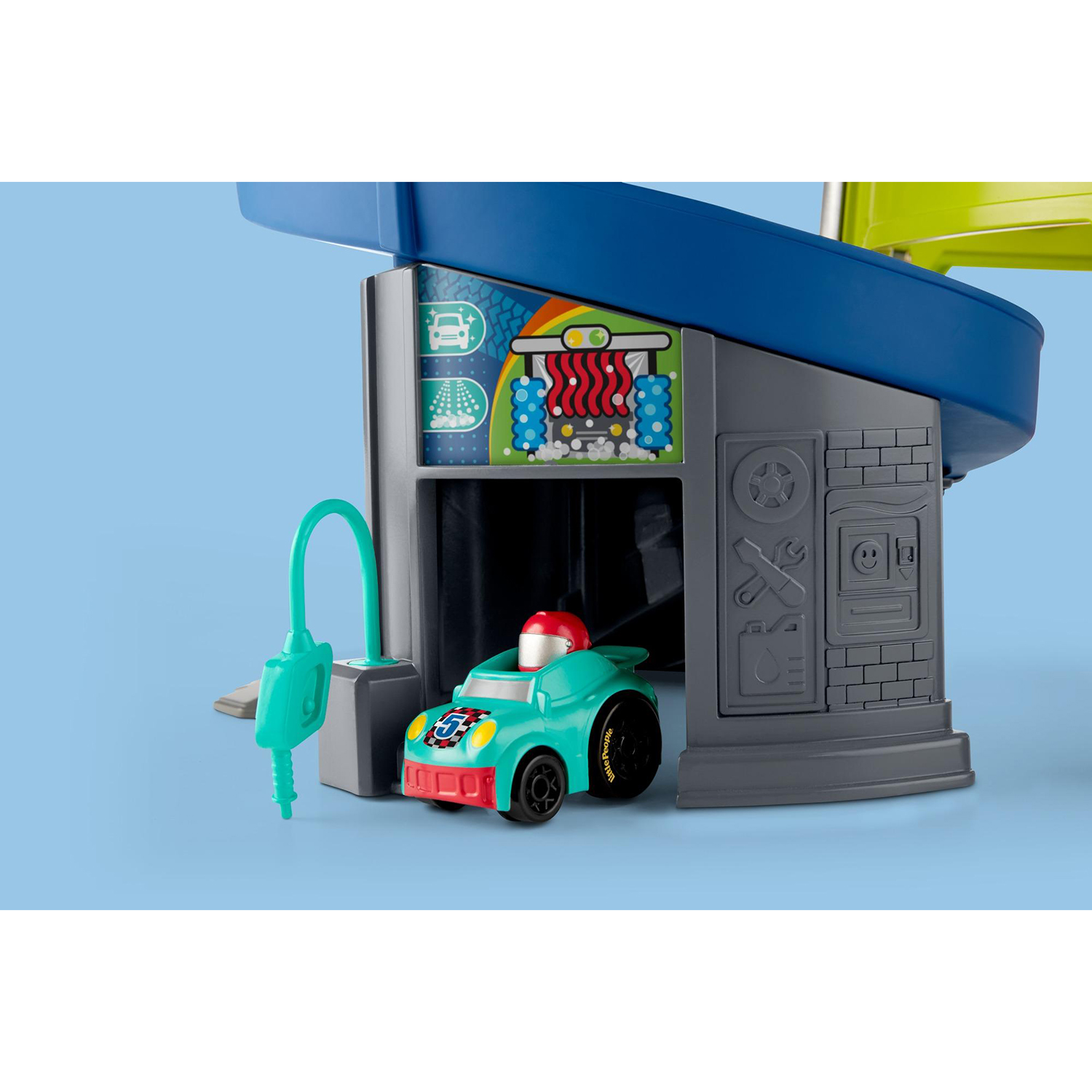 Игровой набор Fisher Price Запуск и винтовая трасса - фото 24