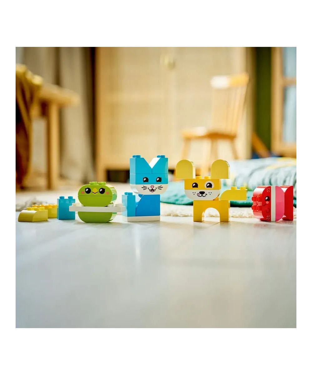 Конструктор LEGO DUPLO Творческие милые питомцы 3в1 24 дет. - фото 6