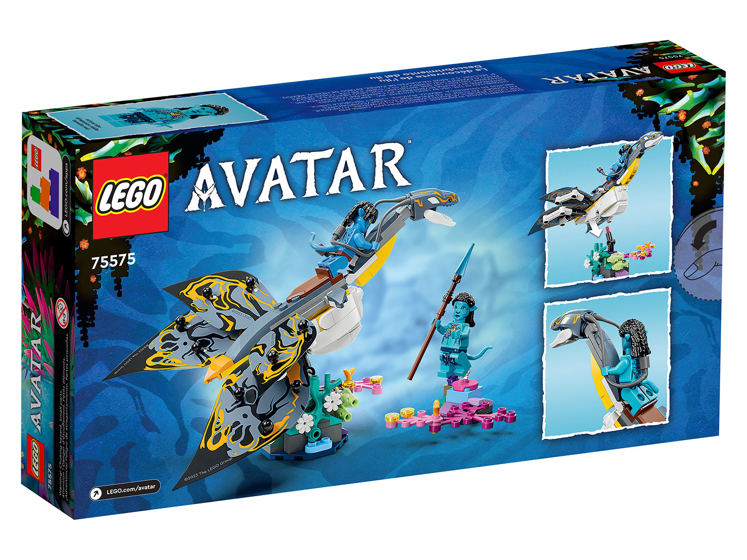 Конструктор LEGO Avatar Открытие Илу блочный - фото 10