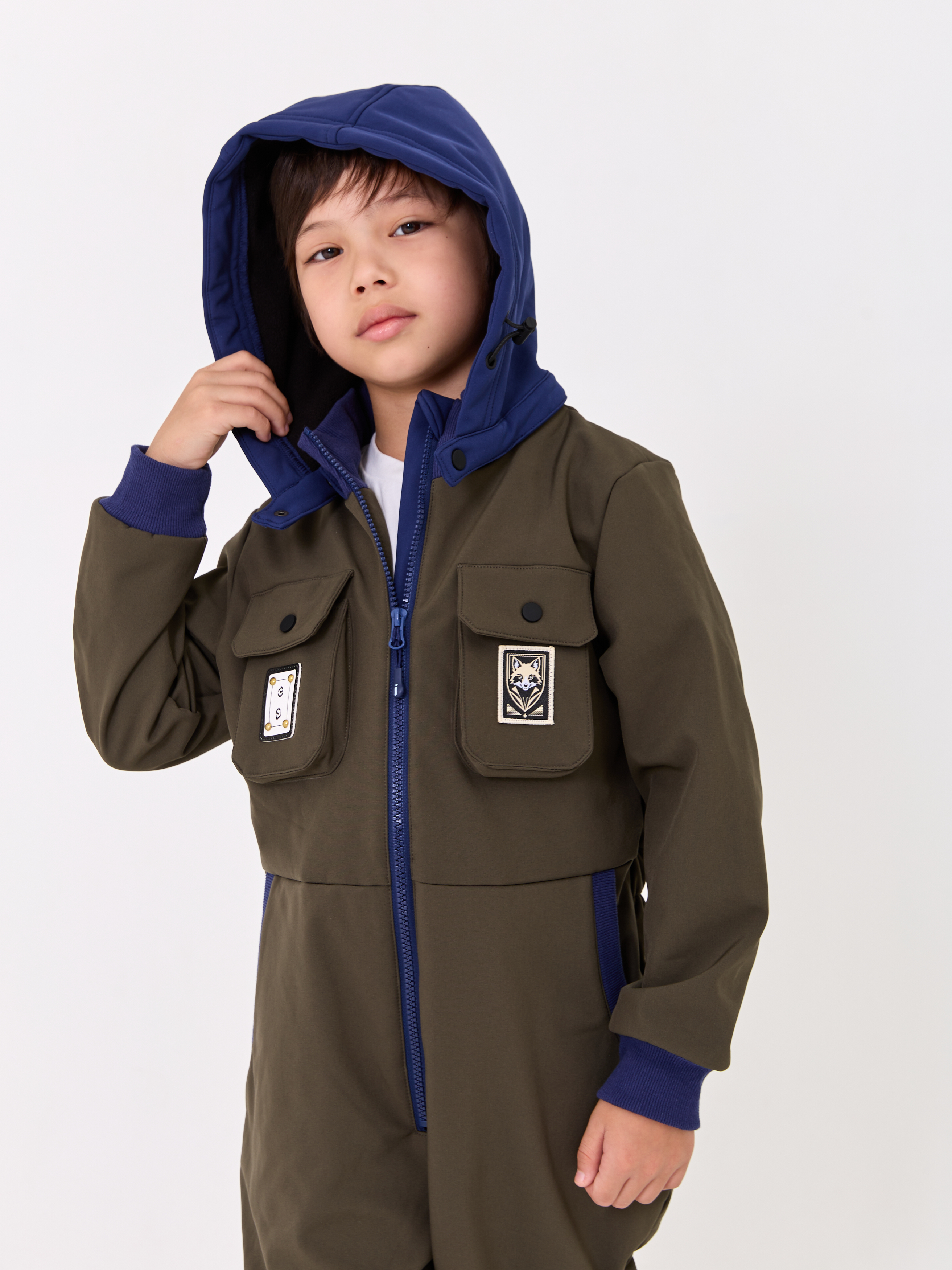 Комбинезон JUVIS 7032 хаки - фото 7