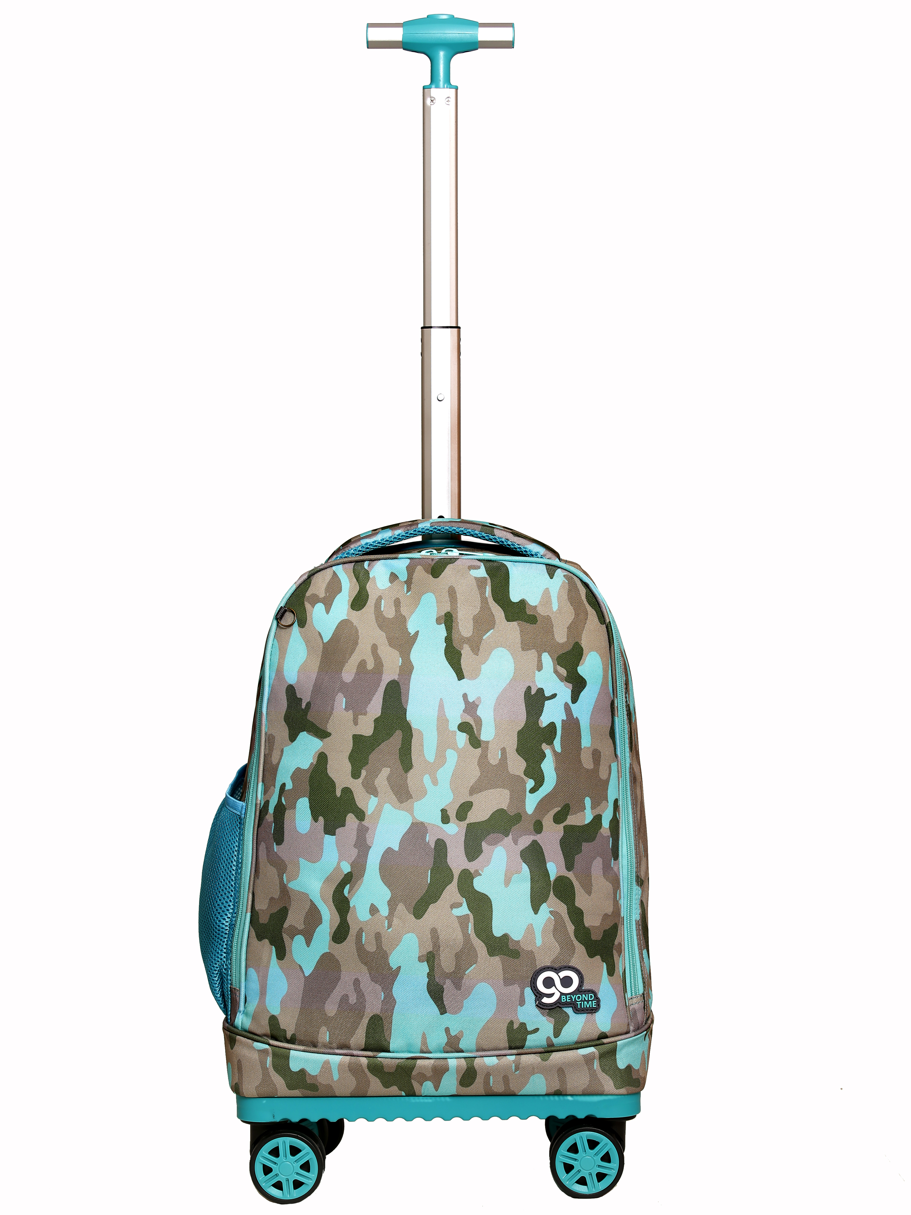 Чемодан Beyond time Камуфляж бирюзовый - фото 6