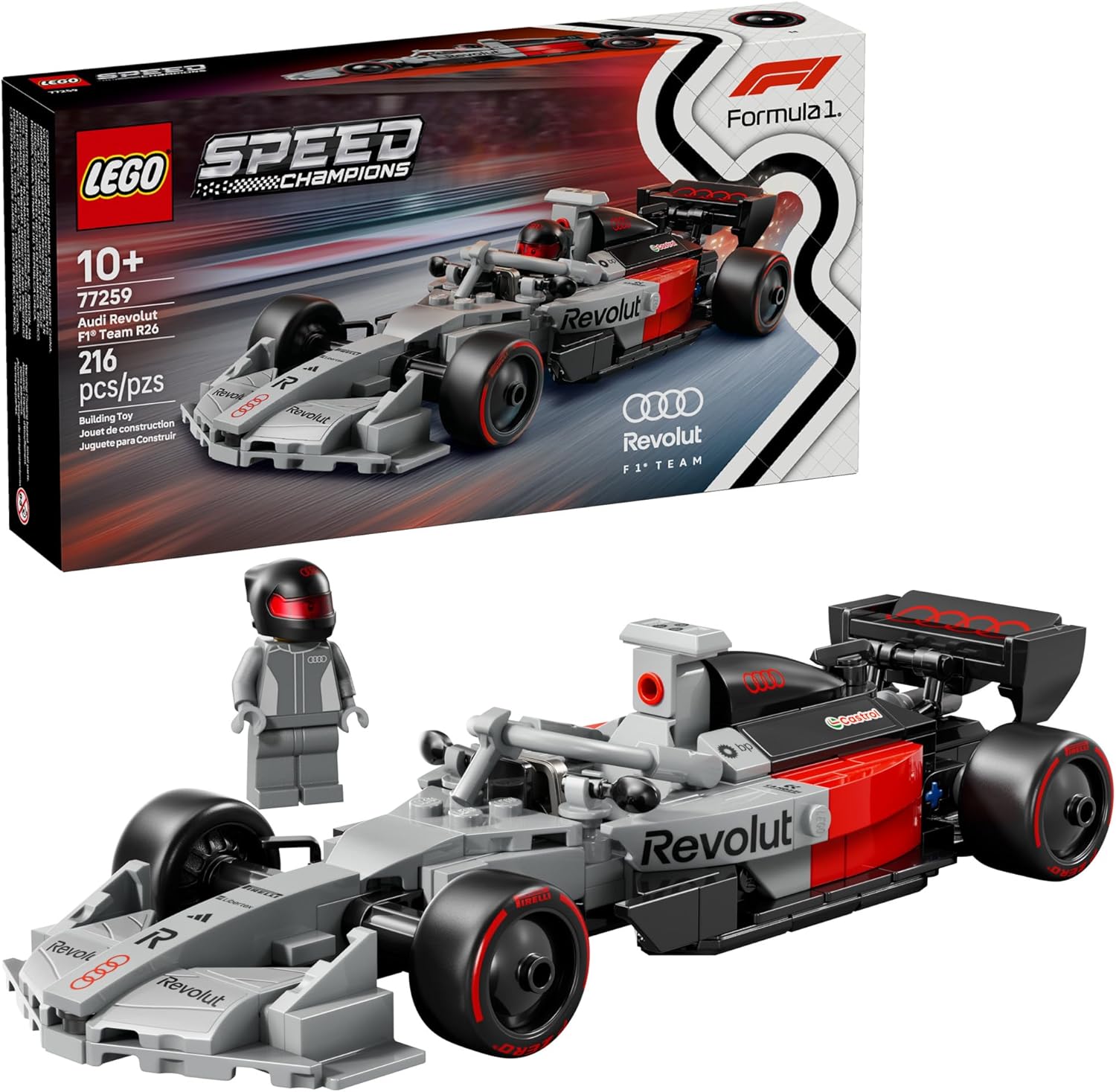 Конструктор LEGO Speed Champions Чемпионы по скорости 215 дет. - фото 1