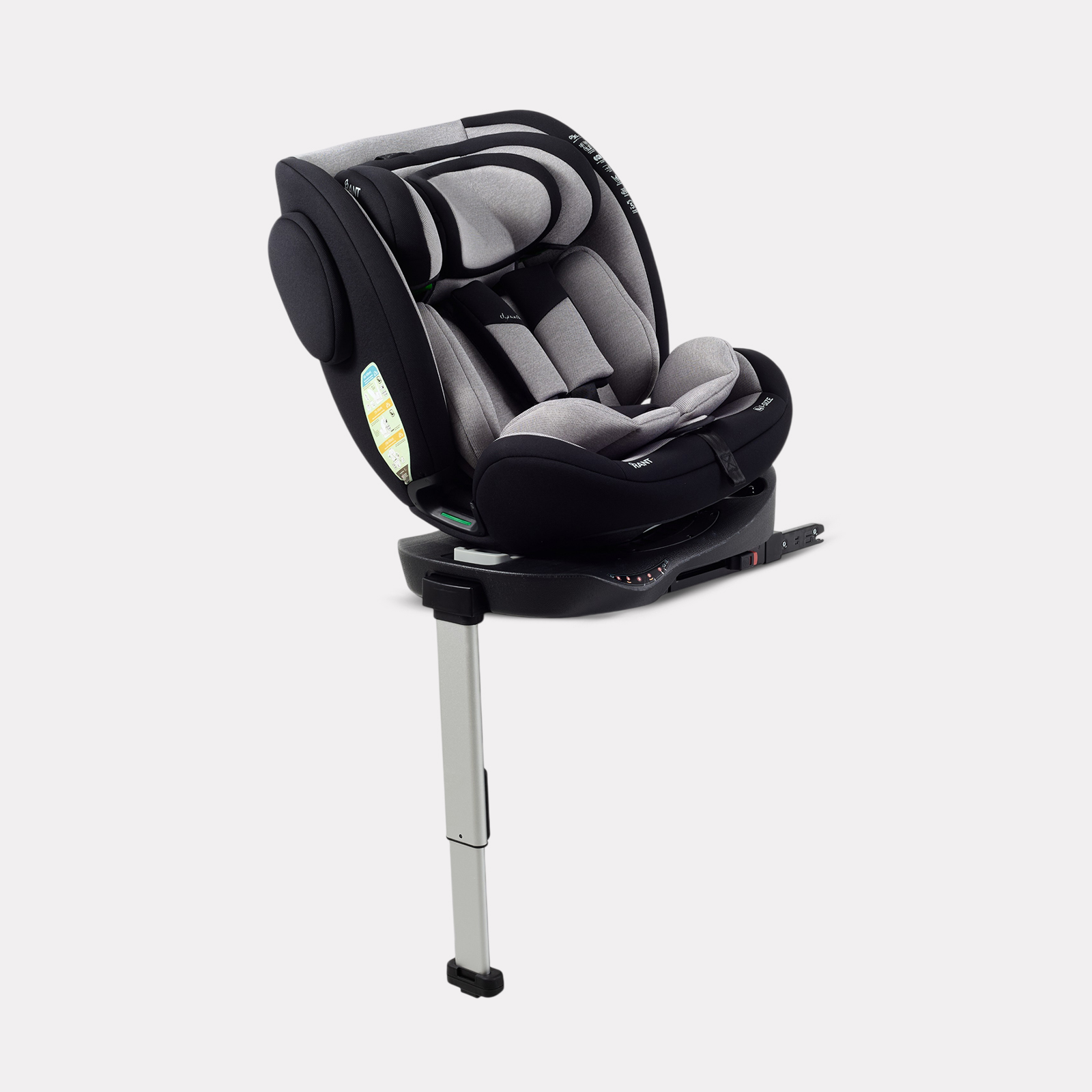 Автокресло Rant Basic Isofix 0+/1/2/3 (0-36 кг) серый - фото 3