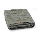 Плед Happy Baby вязаный Dark Green 90085
