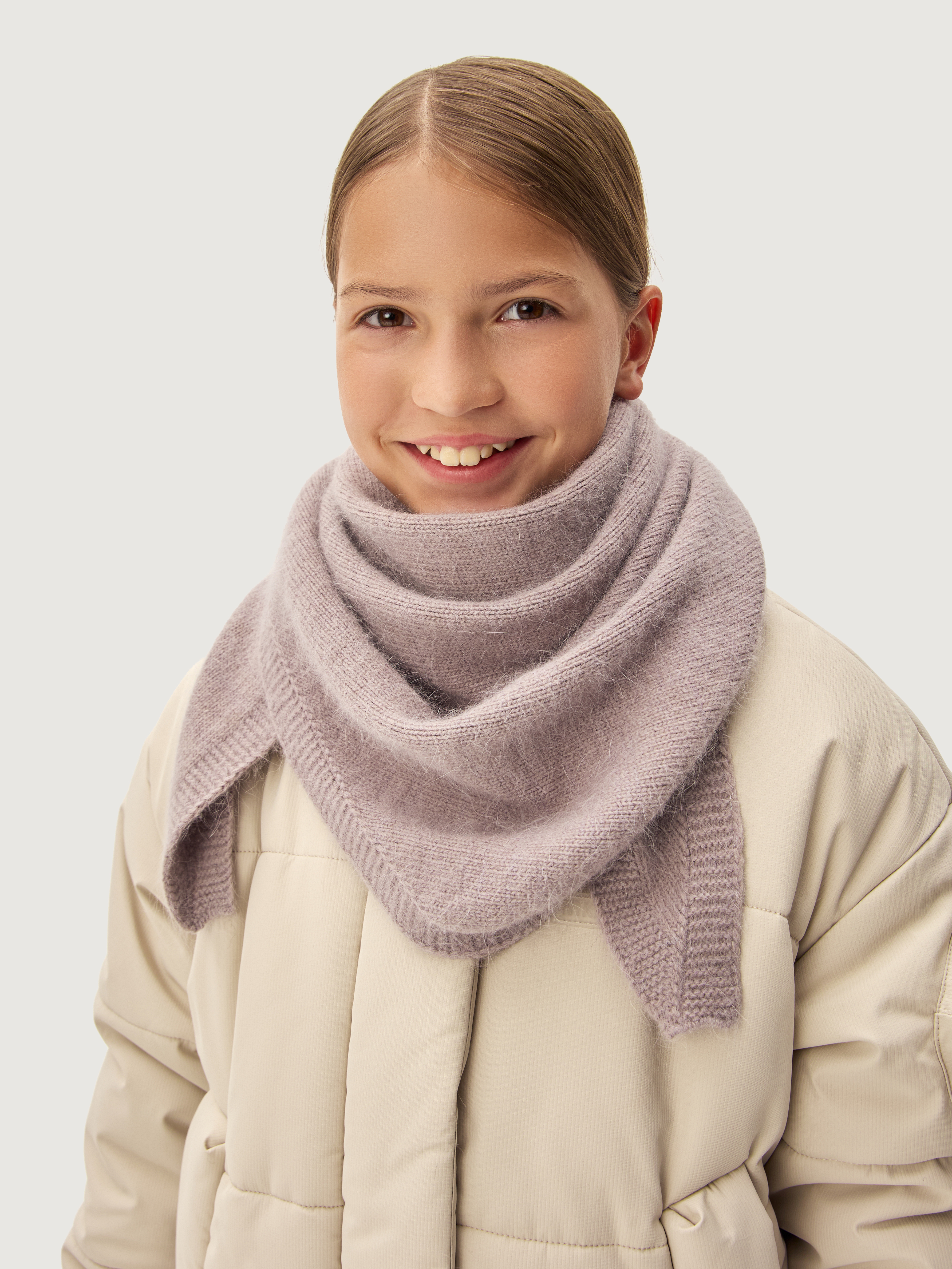 Шарф NIKASTYLE 17з16625 какао - фото 1