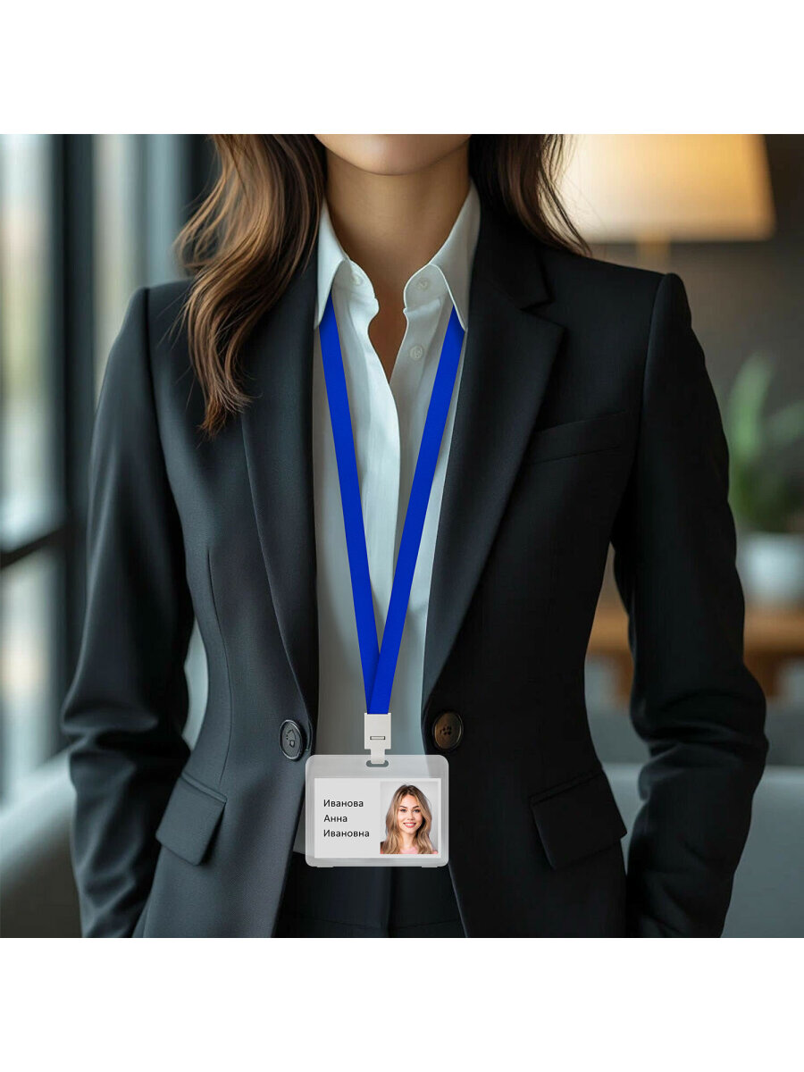 Бейдж Brauberg горизонтальный - фото 5