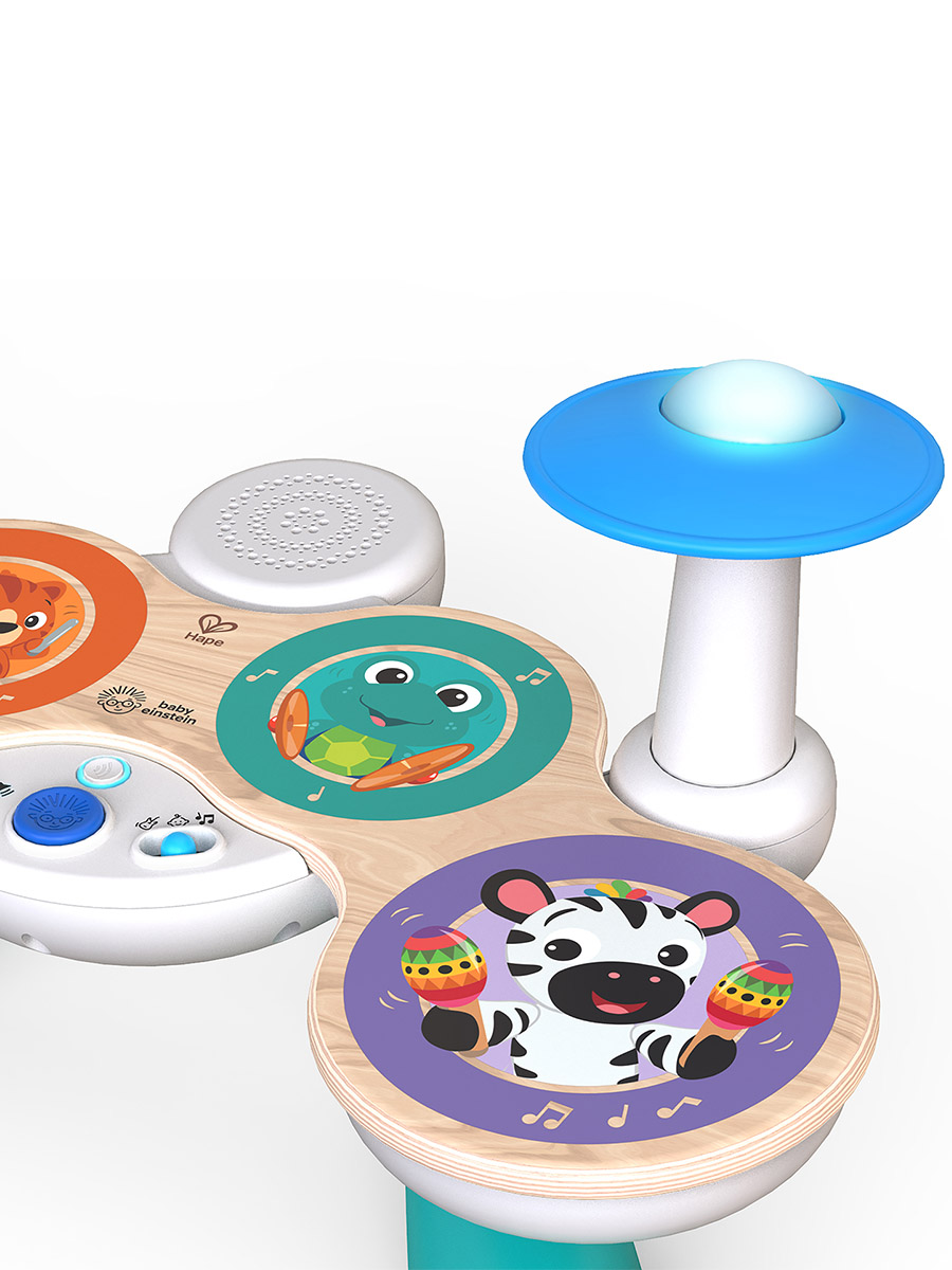 Игрушка музыкальная Hape Сенсорная барабаны - фото 6