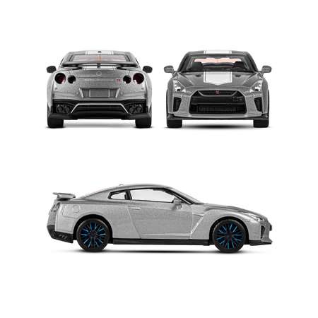 Автомобиль АВТОпанорама Nissan GT R R35 1:32