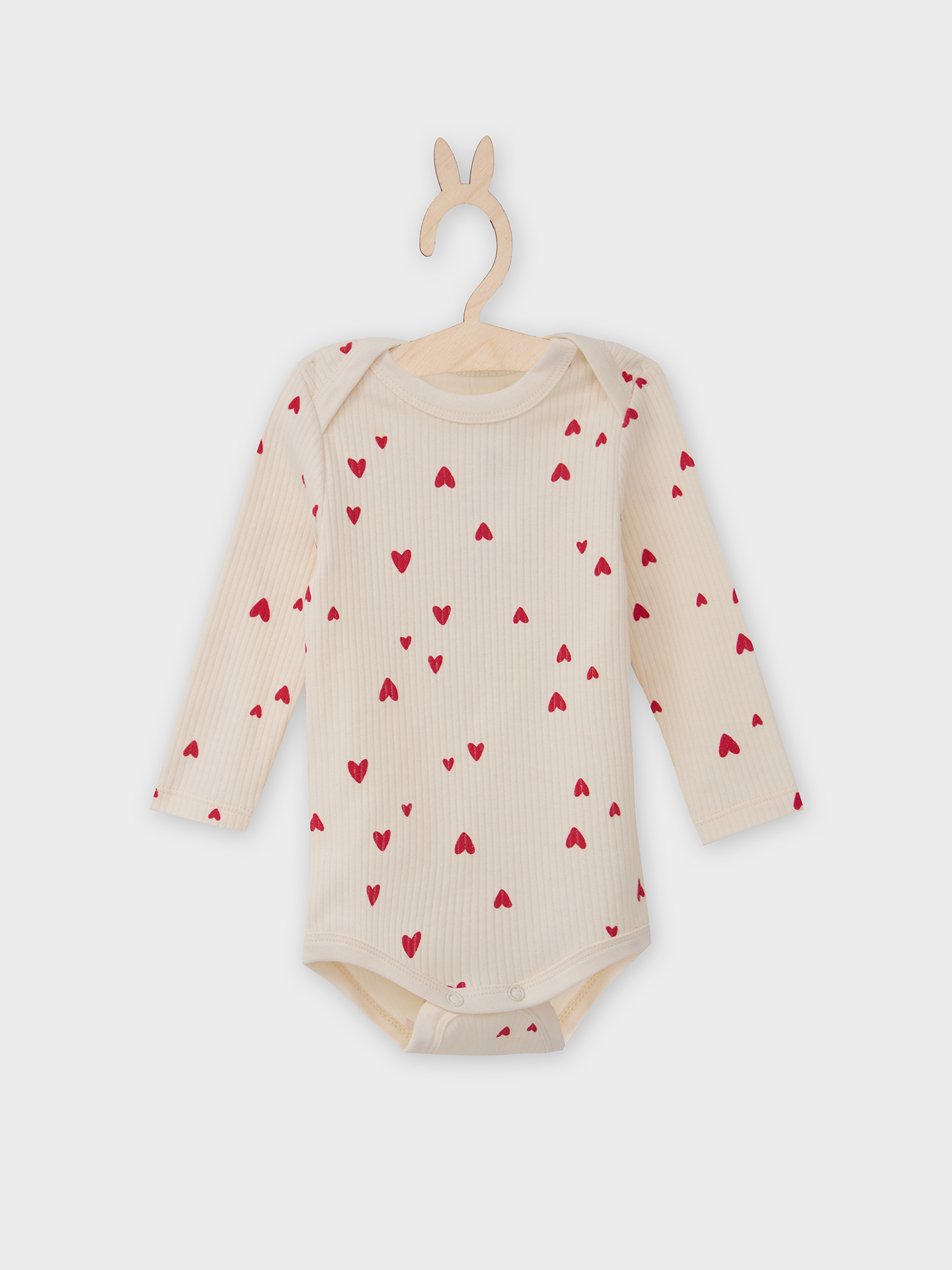 Комплект Mark Formelle (Марк Формэль) 89406/сердечки на молочном +красный - фото 2