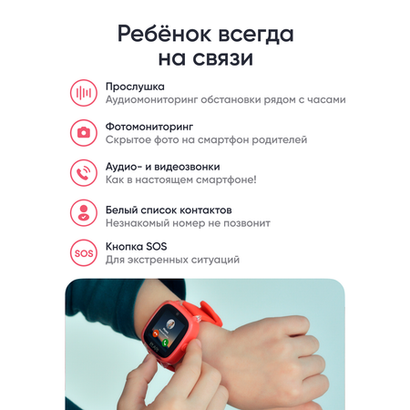 Детские смарт-часы ELARI KidPhone Fresh 4G