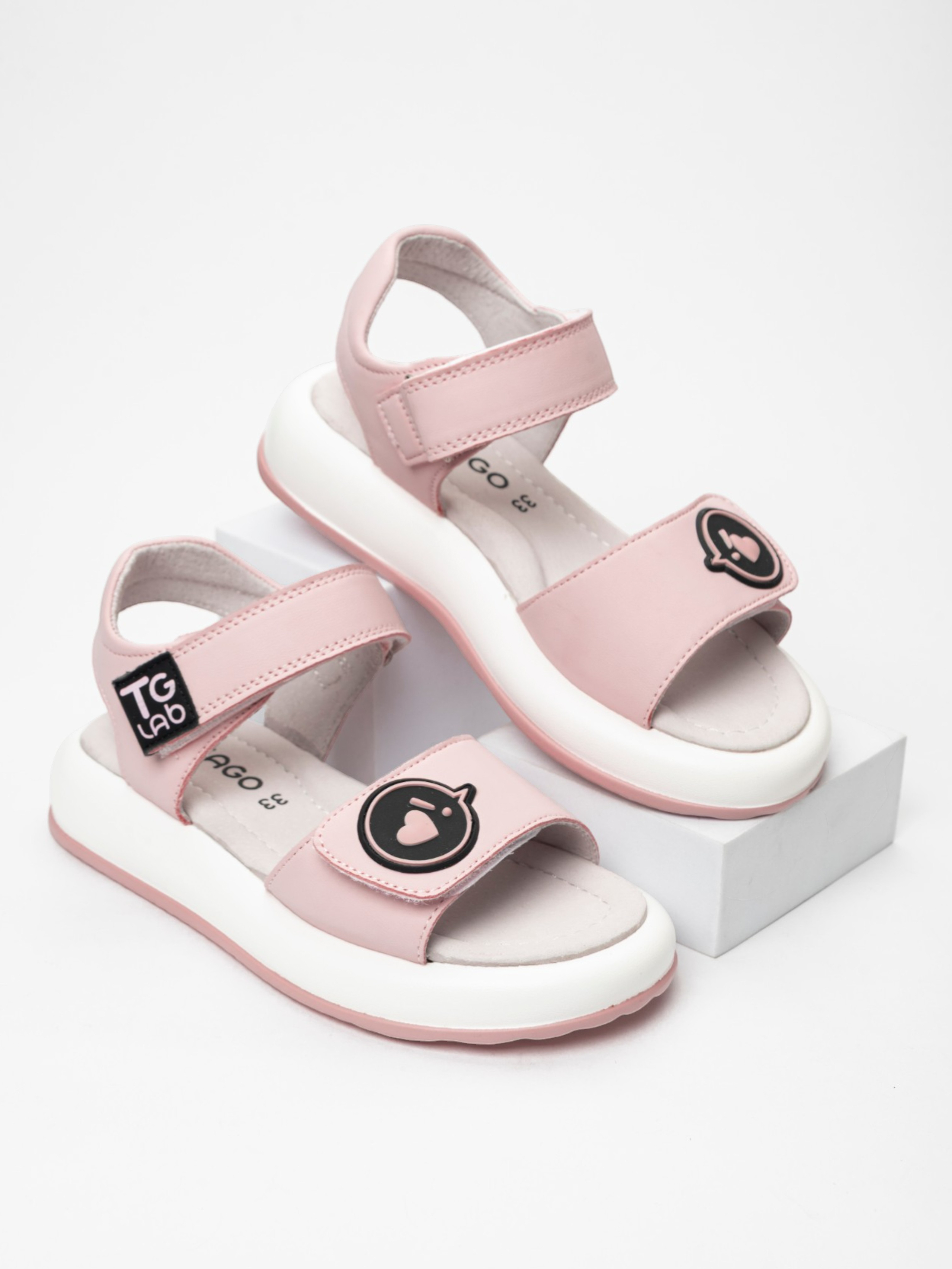 Сандалии TikkaGo 8A38_6095-10_pink - фото 1