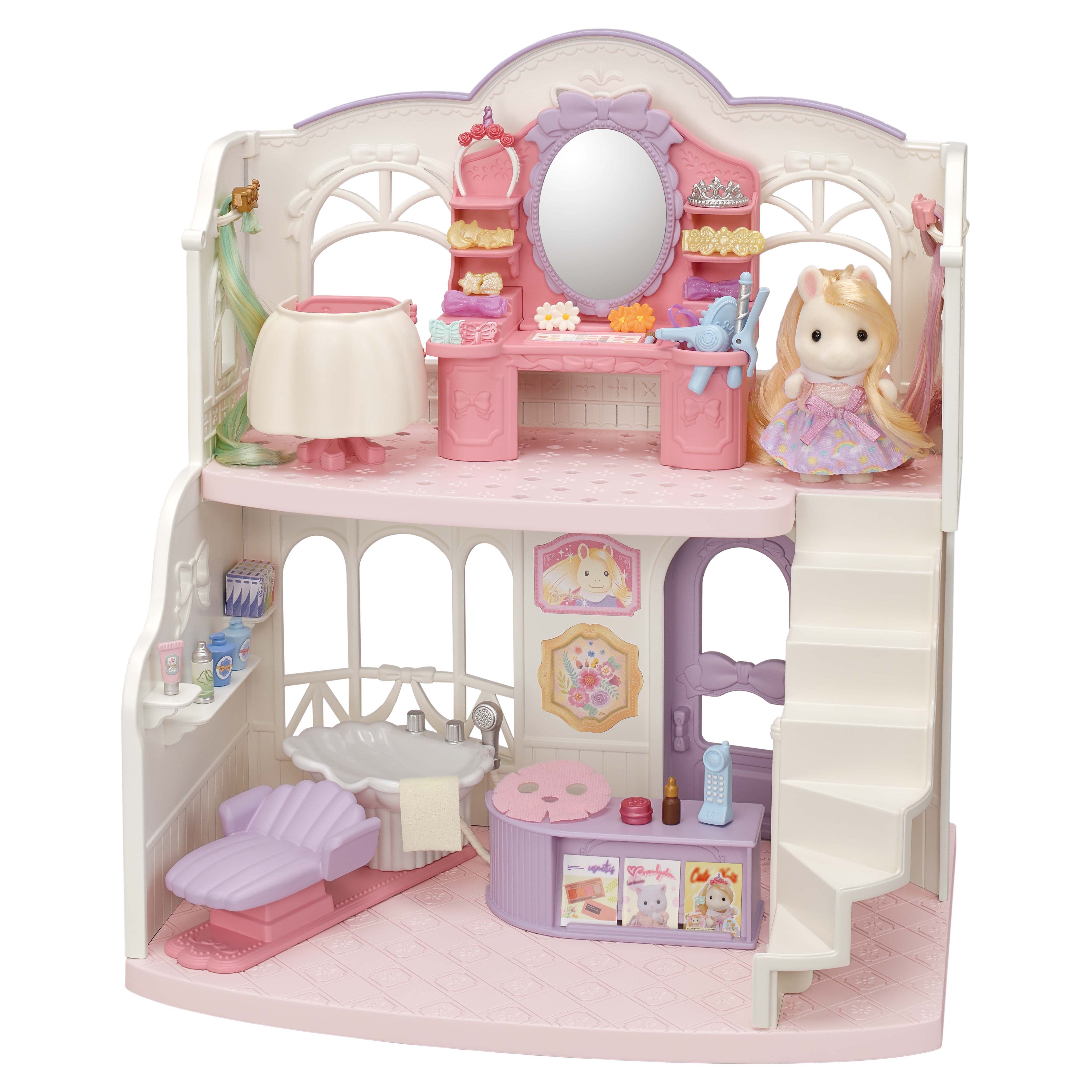 Игровой набор Sylvanian Families Салон красоты Пони - фото 19