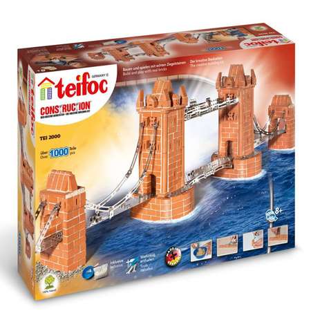 Конструктор teifoc Башенный мост сборная игровая модель