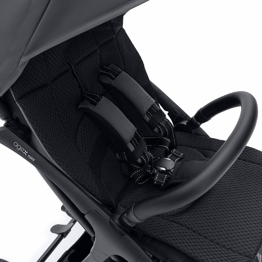 Коляска прогулочная agex All Road серый - фото 16