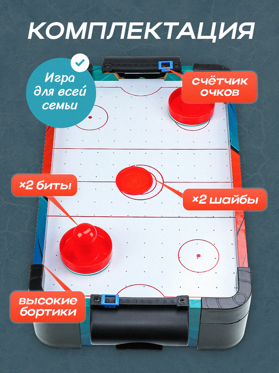 Настольная игра Рыжий кот аэрохоккей - фото 4