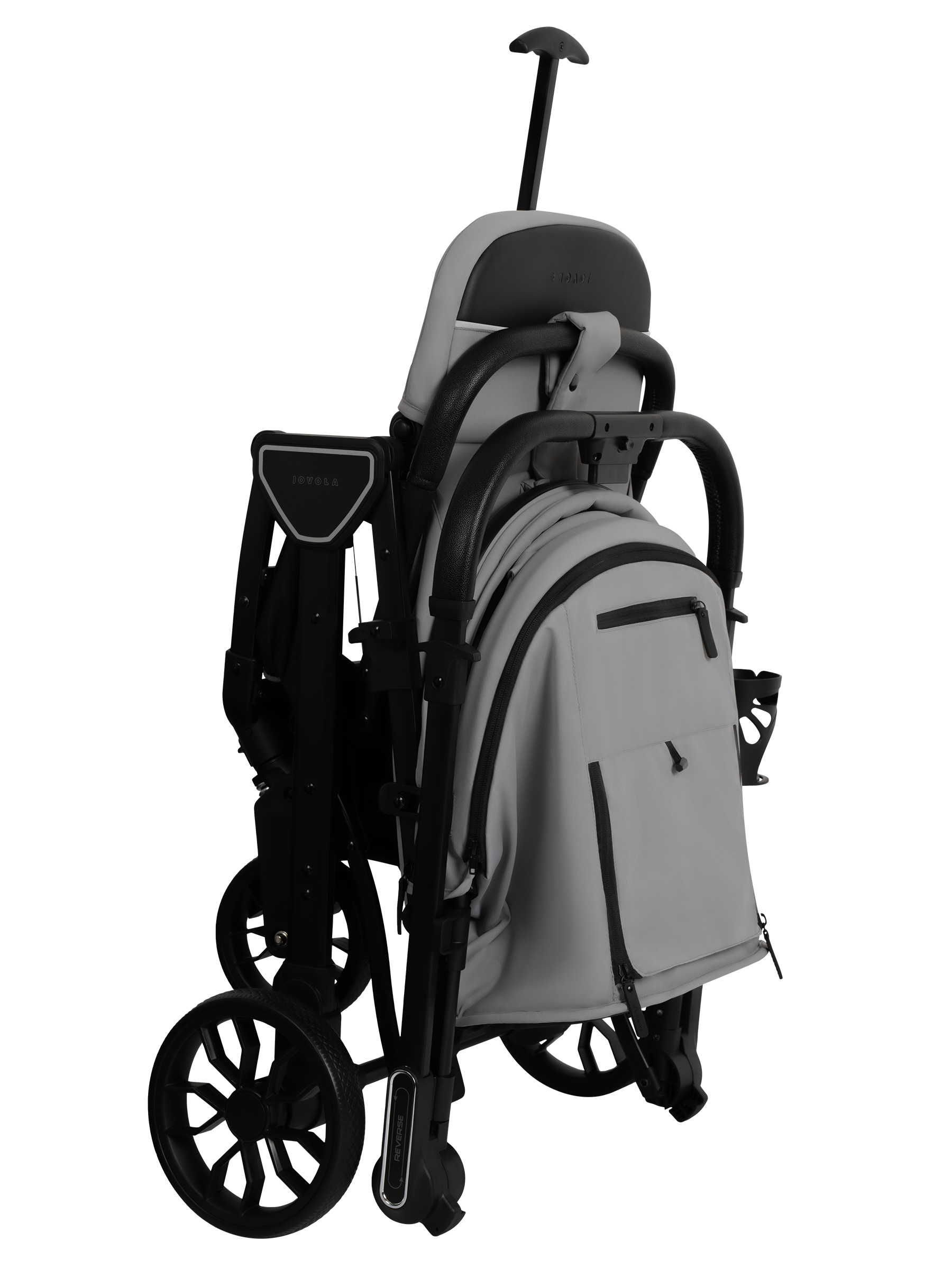 Коляска прогулочная JOVOLA Storm, светло-серый - фото 44