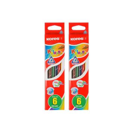 Карандаши цветные Kores 6 шт.
