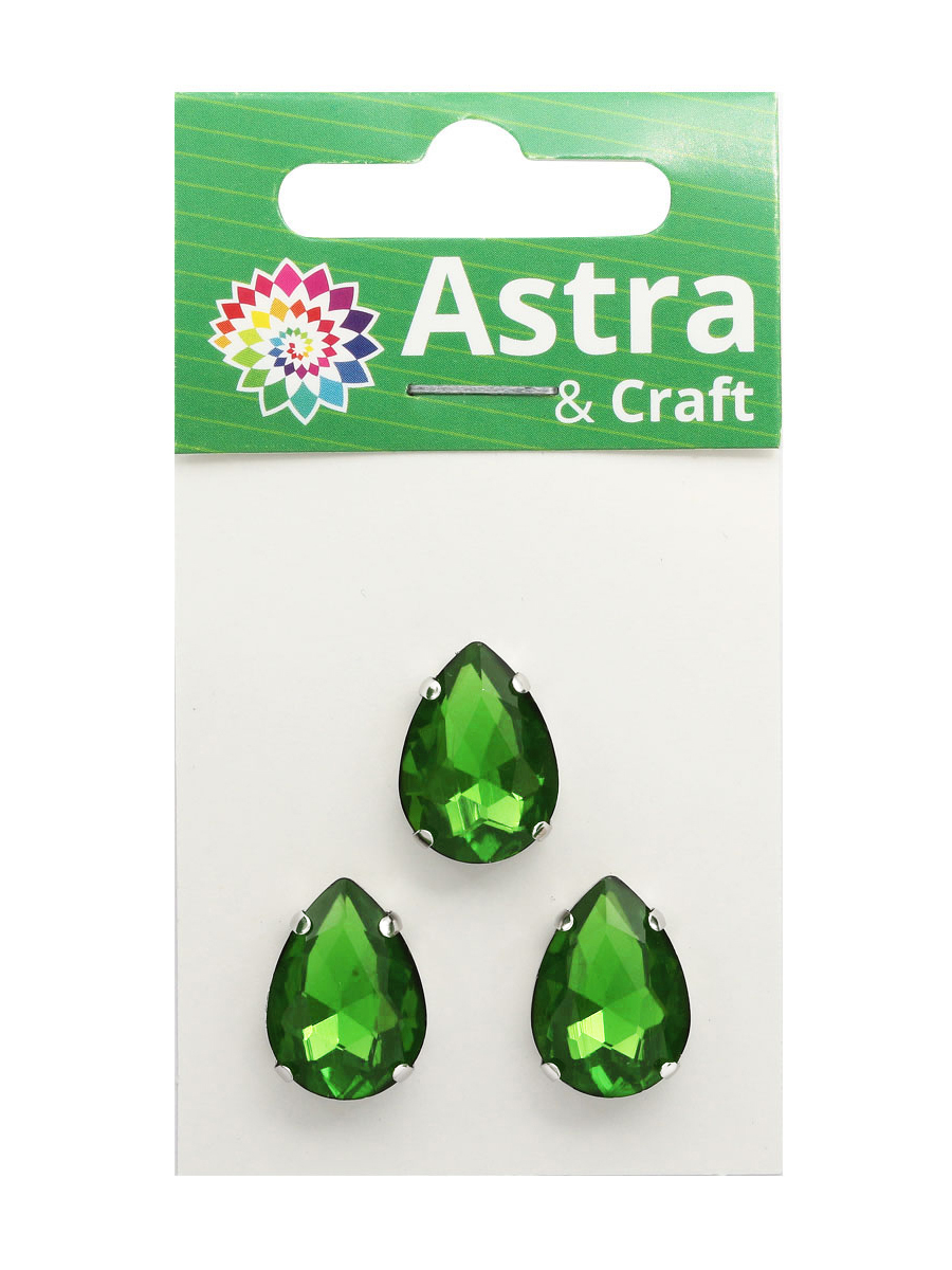 Набор для творчества Astra Craft аппликация Стразы для рукоделия 3 шт - фото 7