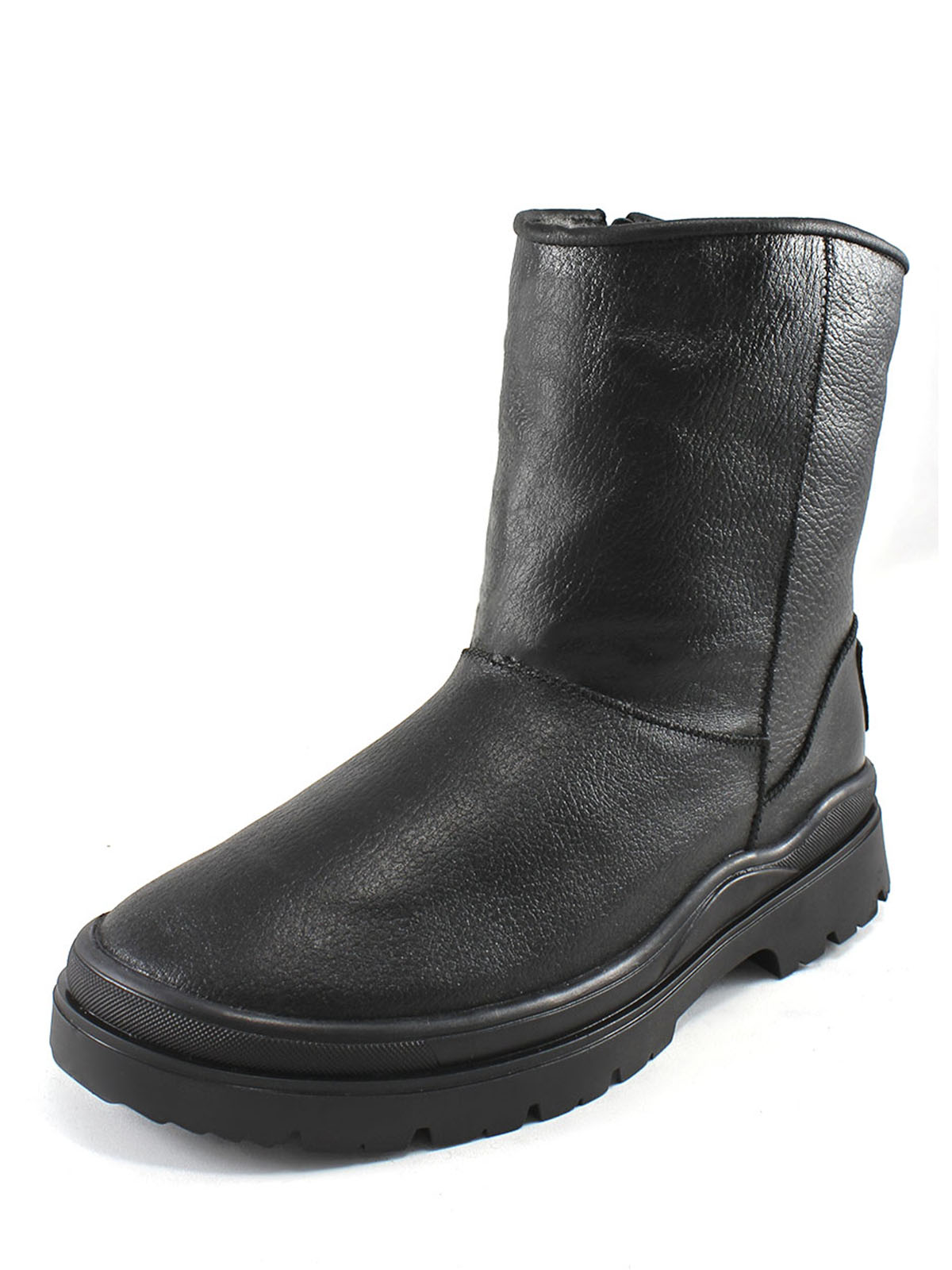 Угги BEST.A УР-21кожаМ/спорт BEST.A чёрный угги - фото 2