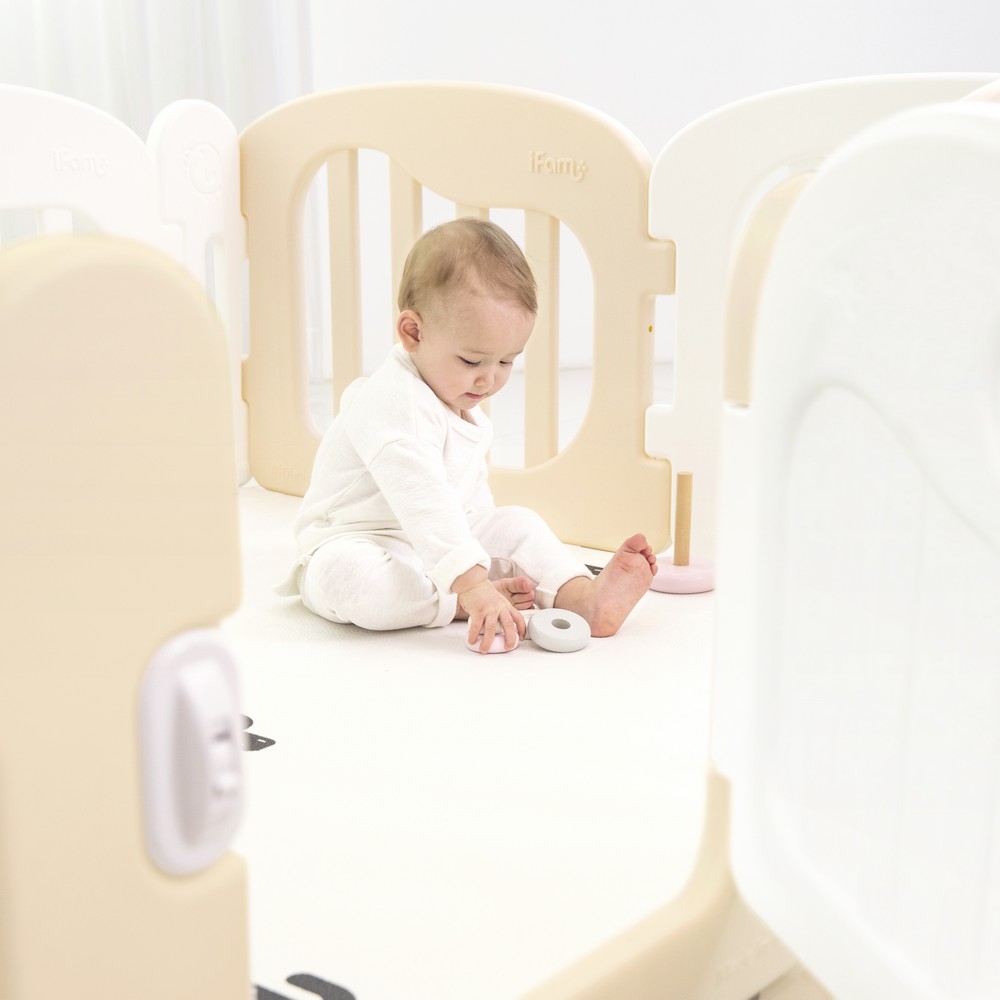 Манеж детский большой Ifam Natural бежевый IF-105-03-NBD10 - фото 6