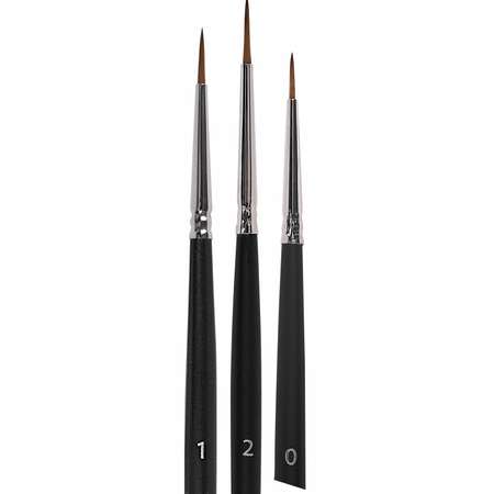 Кисть Brauberg 3 шт. (синтетика)