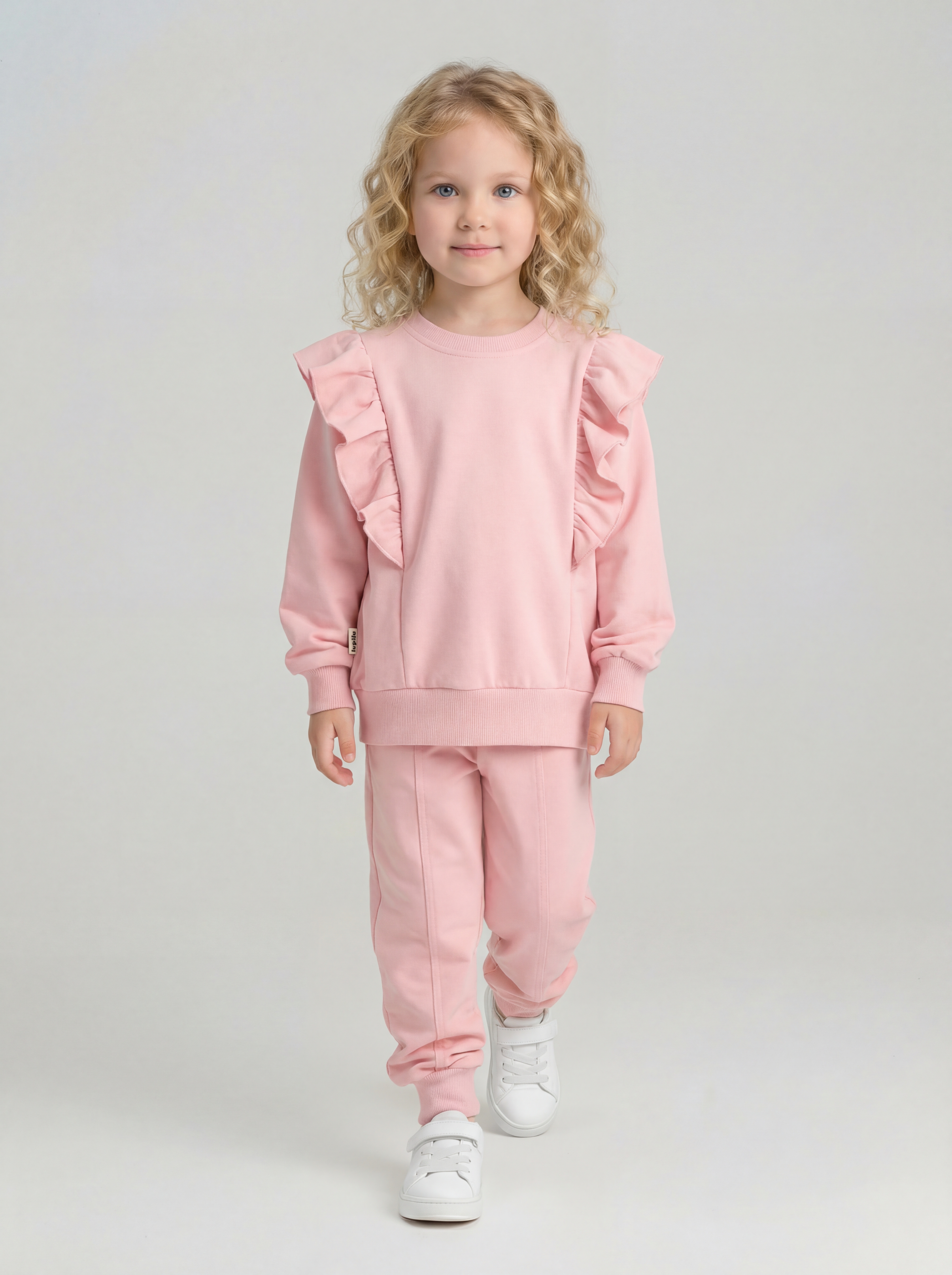 Изображение товара Костюм KUZA 110 Летний для девочки со свитшотом и брюками