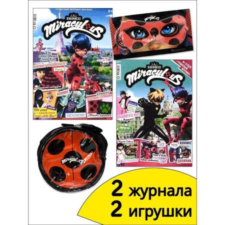 Журналы Леди Баг и Супер Кот Набор развивающих детских журналов для девочек