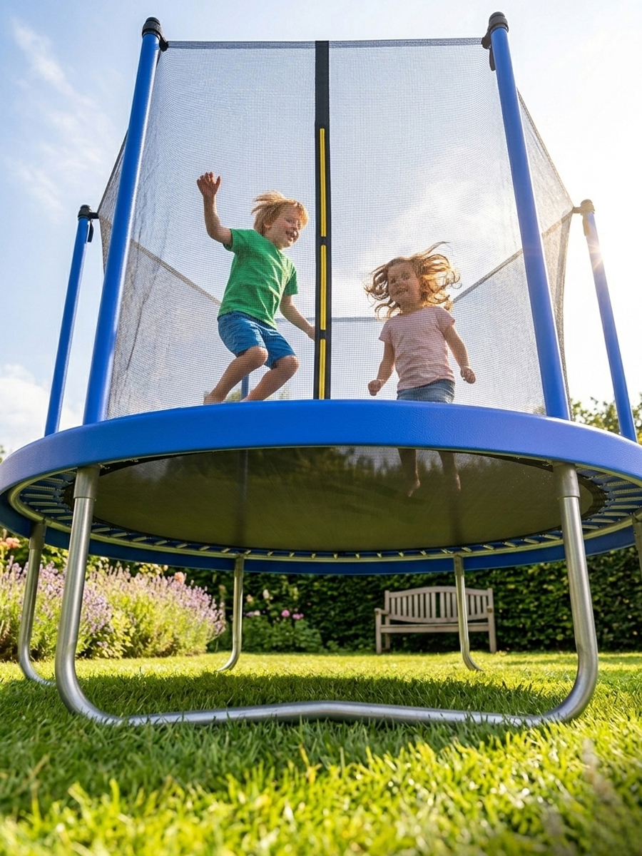 Батут уличный Plank SKY 10ft internal 305см с внутренней сеткой - фото 9