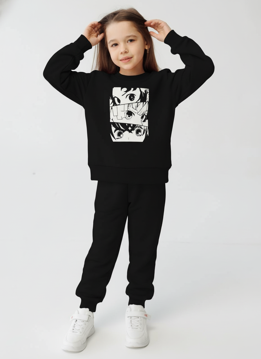 Изображение товара Детский спортивный костюм VGtrikotazh 140 для девочек хлопковый легкий