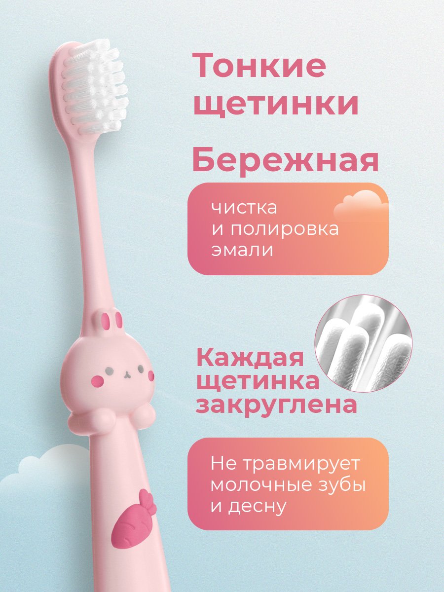 Зубная щетка классическая Revyline от 3 лет 2 шт. - фото 5