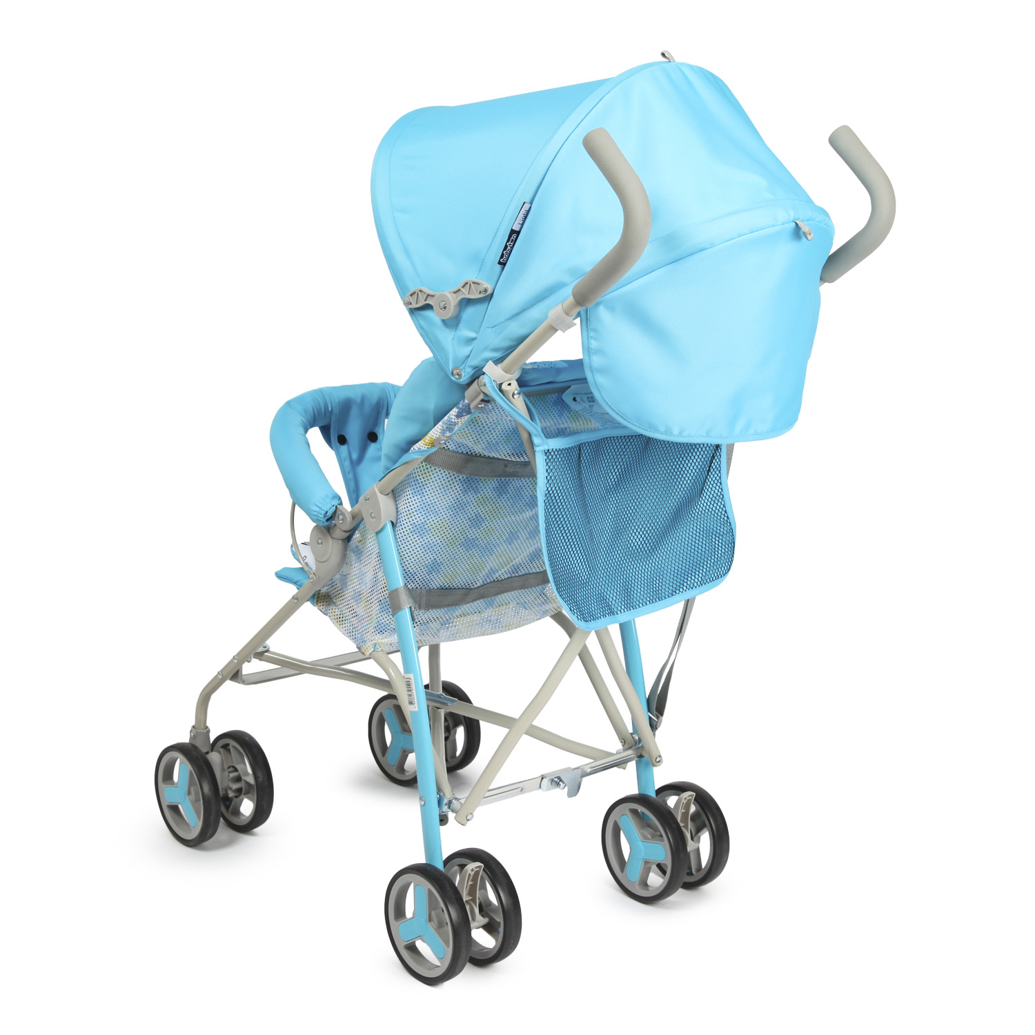 Коляска прогулочная BabyGo Light New голубой - фото 3