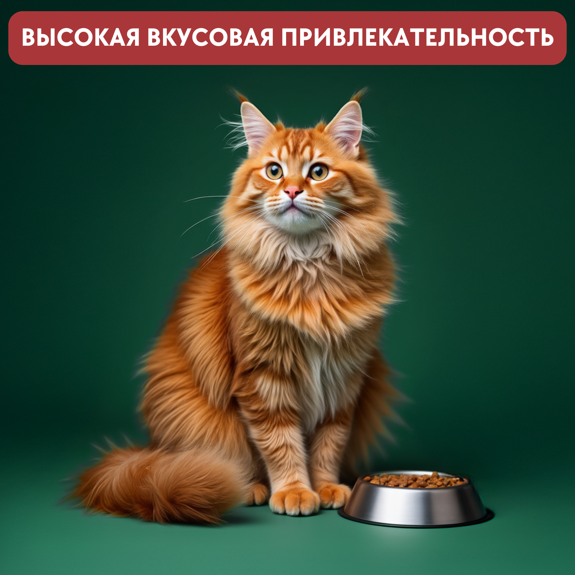 Корм сухой для кошек Cattera полнорационный с говядиной 0,7 кг - фото 9