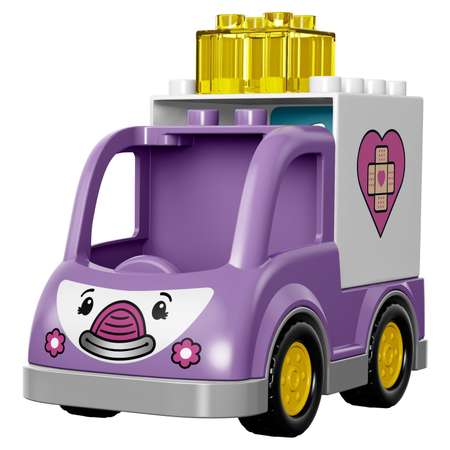 Конструктор LEGO DUPLO Скорая помощь Доктора Плюшевой блочный