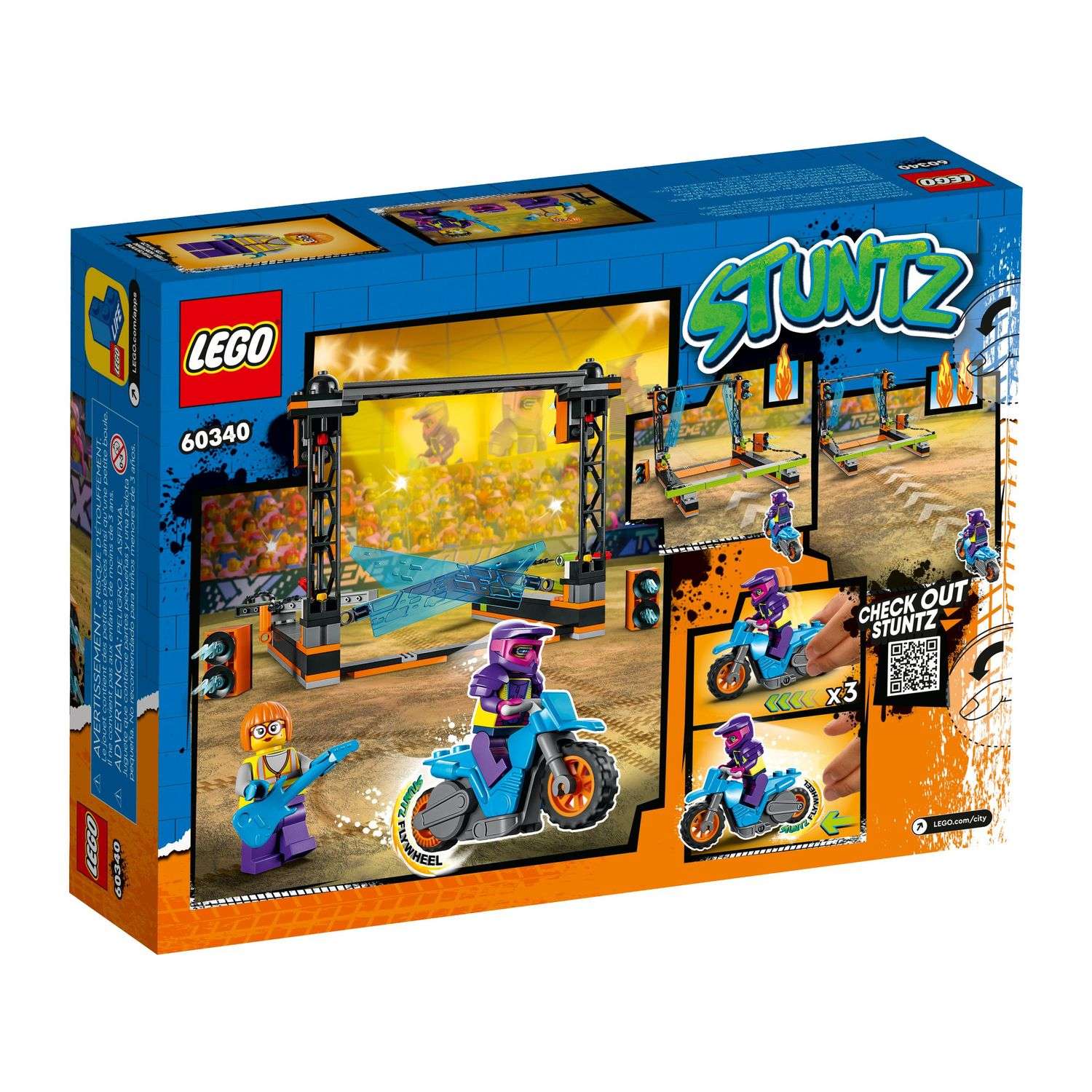 Конструктор LEGO City Трюк лезвие блочный - фото 8