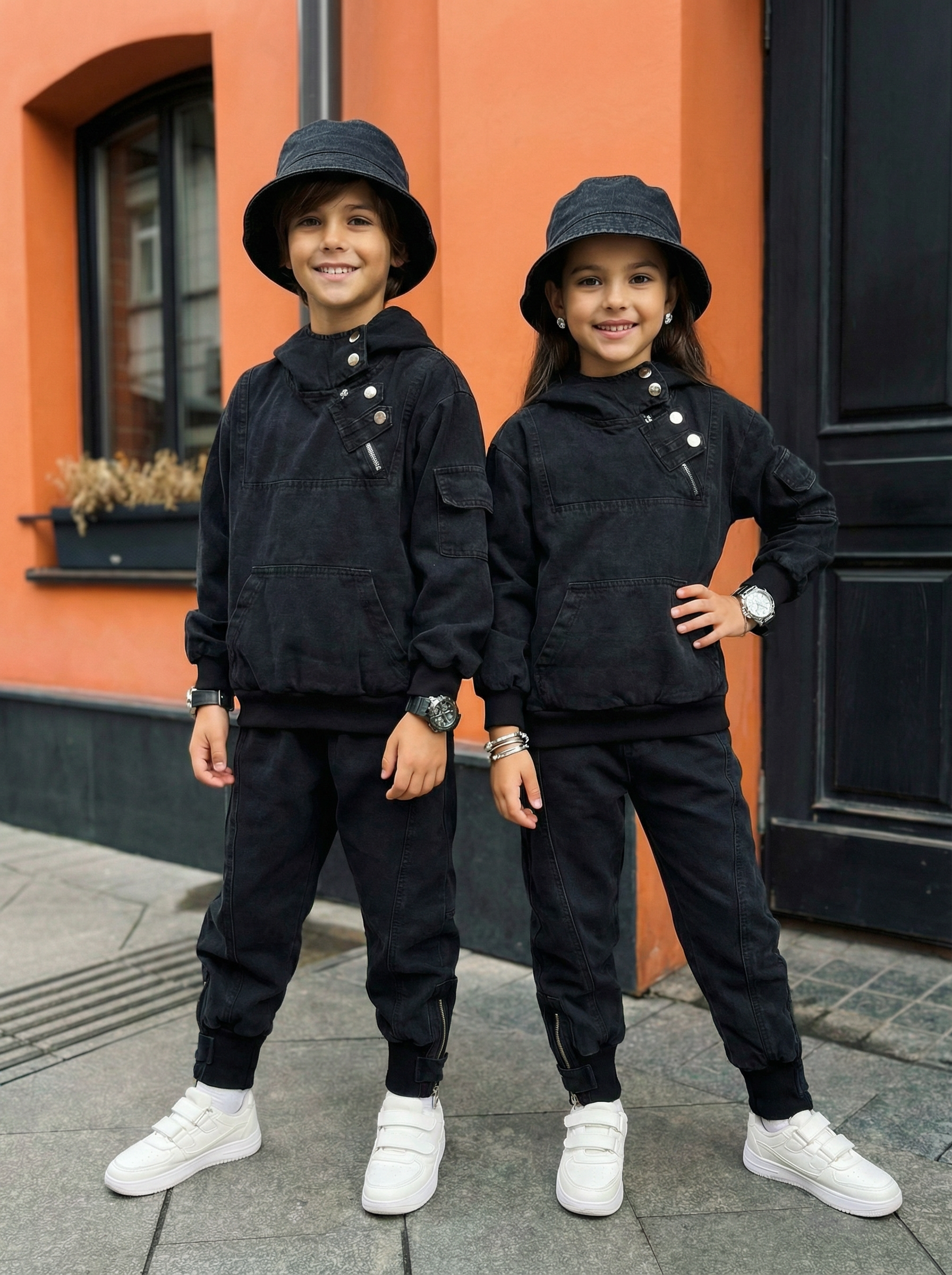 Костюм Artcher КостюмДжинс0001Черный - фото 9