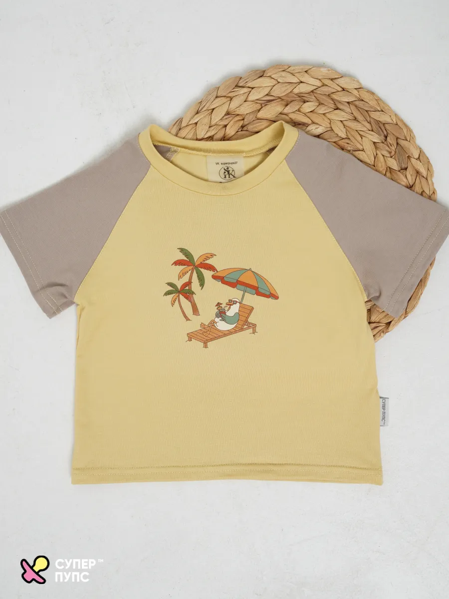 Костюм Супер Пупс кост/реглан/окант/желтый/чайка - фото 16