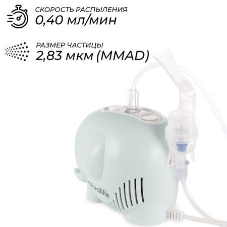 Семейный небулайзер ингалятор Microlife NEB 410