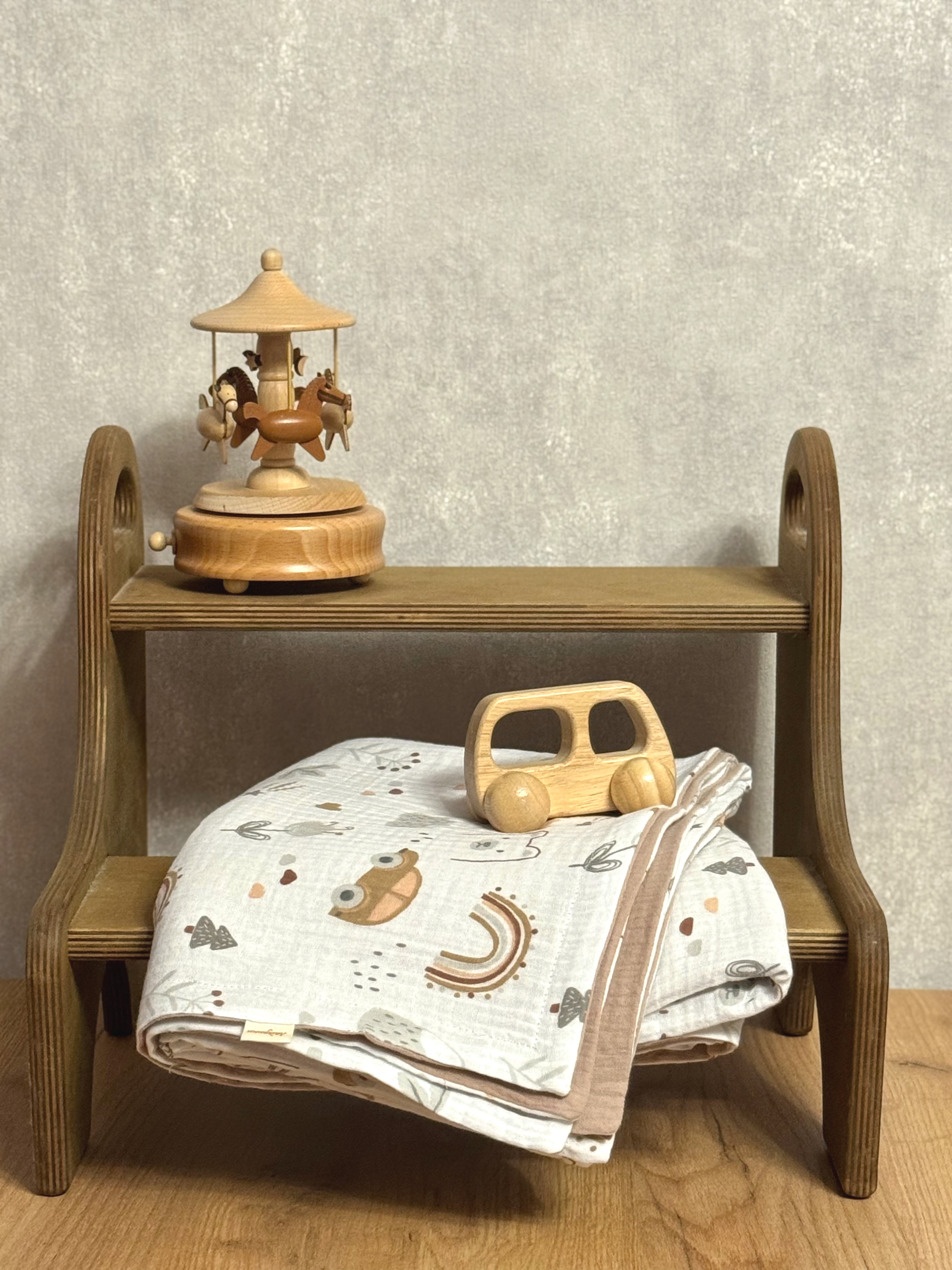 Плед Ладушки муслиновый 95 x 125 см муслин - фото 4