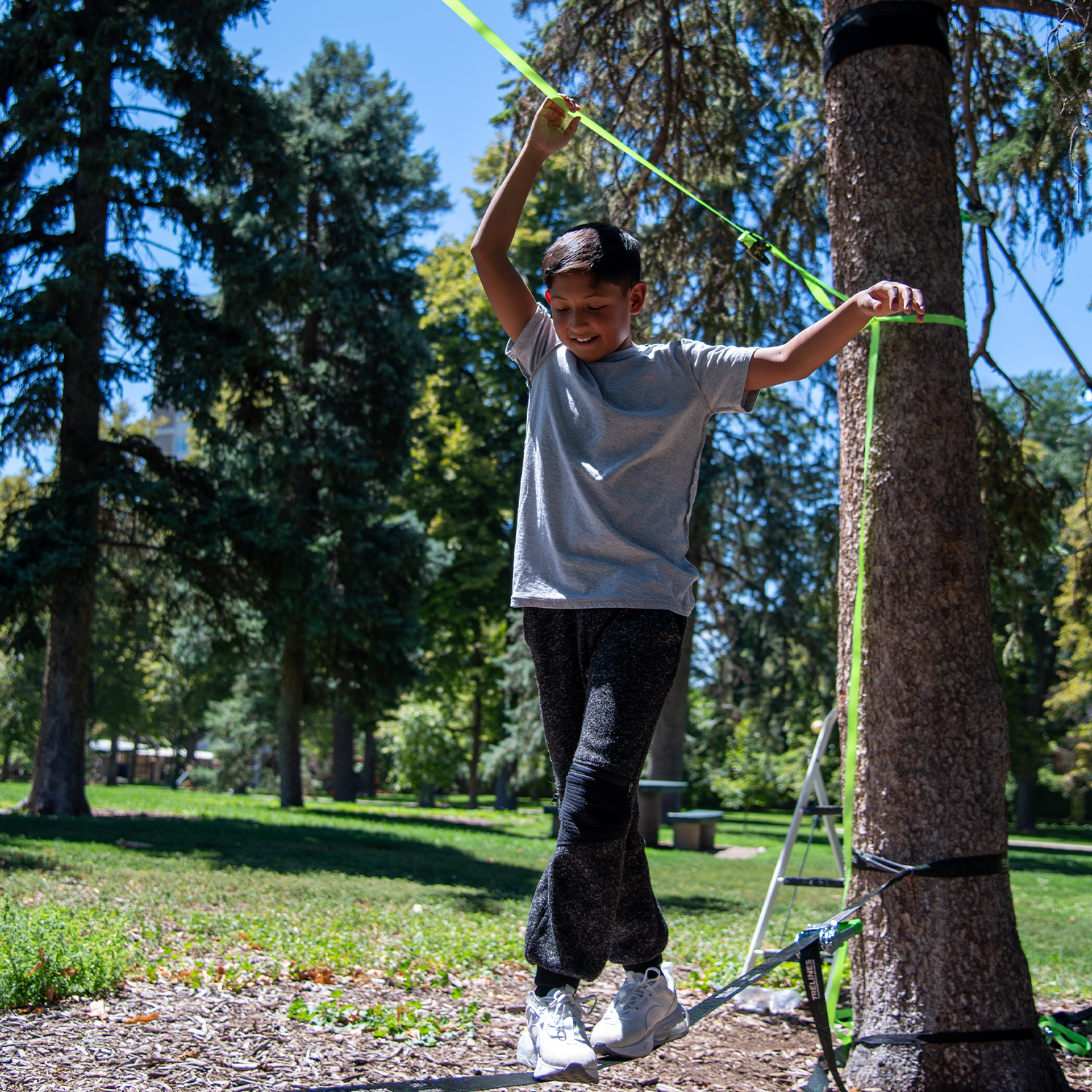 Активная игра Hape Лента Слаклайн 15 м - фото 1