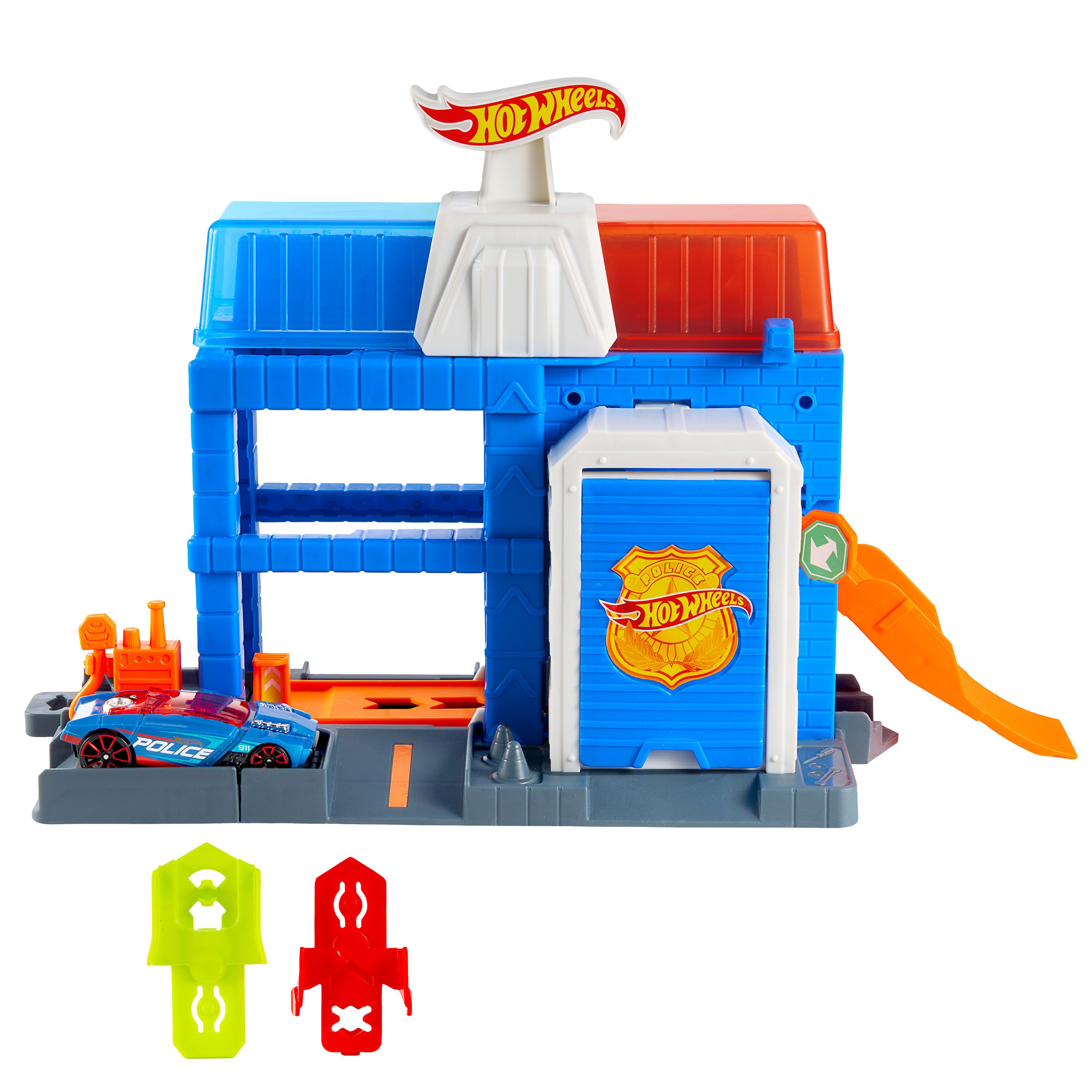 Гараж Hot Wheels Полицейский участок JHL74 - фото 1