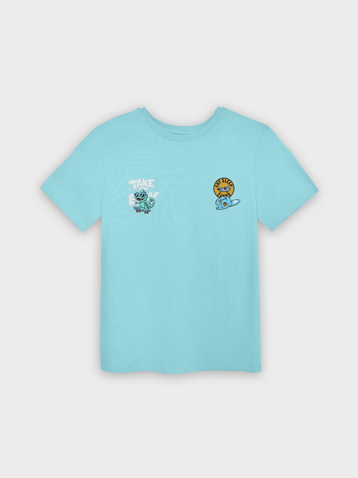 Пижама Mark Formelle (Марк Формэль) 563321/морские блики +хамелеоны на морских бликах - фото 6