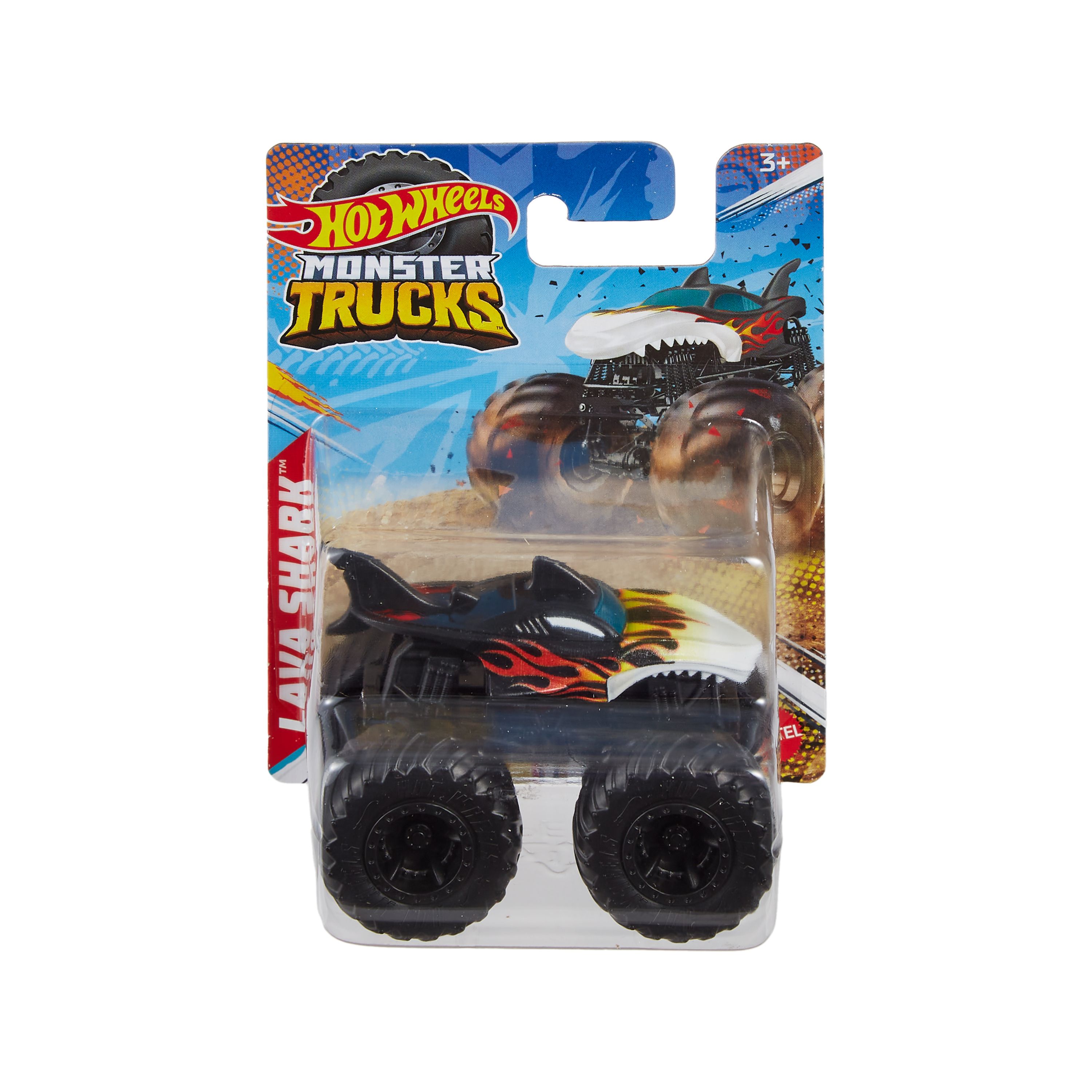Монстр-трак Hot Wheels Lava Shark HFB96/HJK01 - фото 1