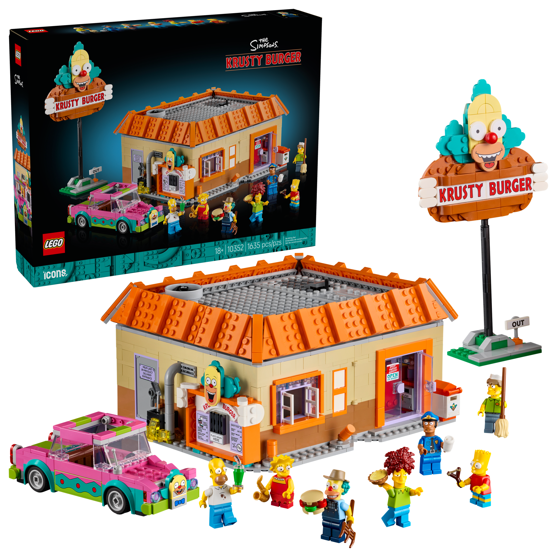Изображение товара Конструктор LEGO Icons 10352 1635 дет.