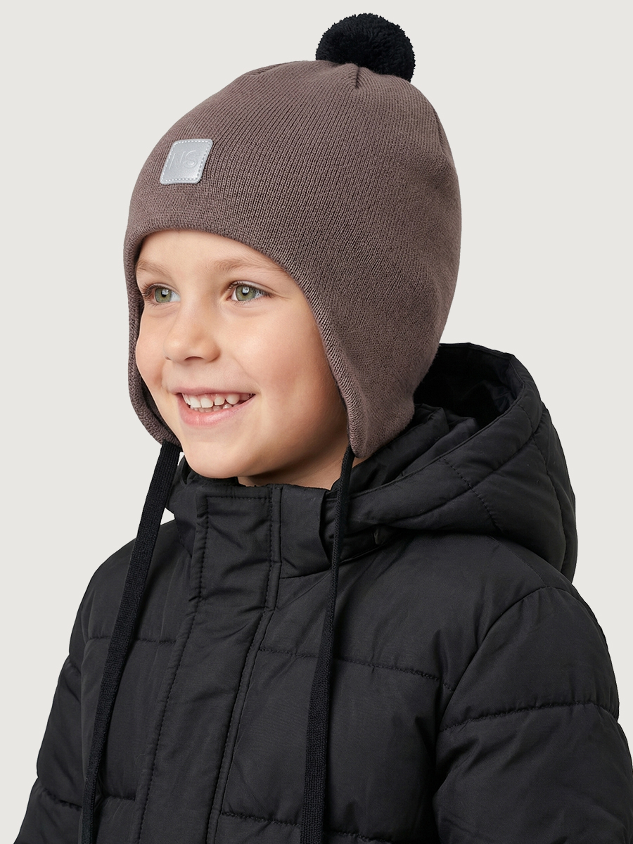 Изображение товара Шапка детская демисезонная NIKASTYLE 52 с подкладкой из хлопка